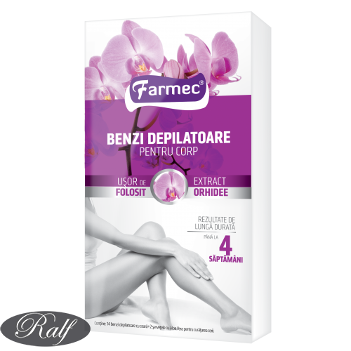 Farmec - benzi depilatoare pentru corp