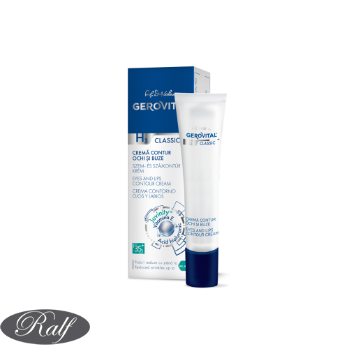 Gerovital H3 classic- crema contur ochi si buze