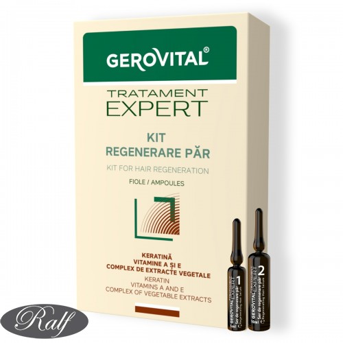 Gerovital Tratament Expert - kit regenerare par fiole