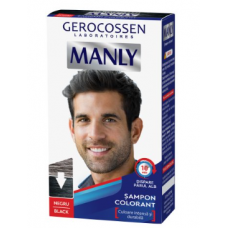 Gerocossen Manly - sampon colorant pentru barbati.