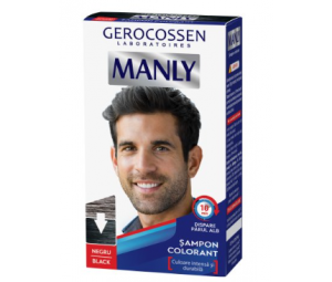 Gerocossen Manly - sampon colorant pentru barbati.