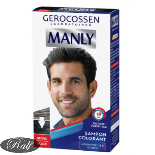 Gerocossen Manly - sampon colorant pentru barbati.