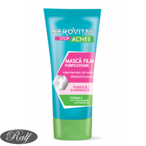Gerovital Stop Acnee - masca film purificatoare