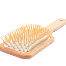 Perie dreapta pentru par, cu perna din cauciuc - Paleta - Keller