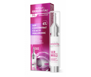 Gerovital H3 Evolution - ser concentrat cu Acid Hialuronic